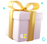 Receba seus bônus de boas-vindas no 6Z